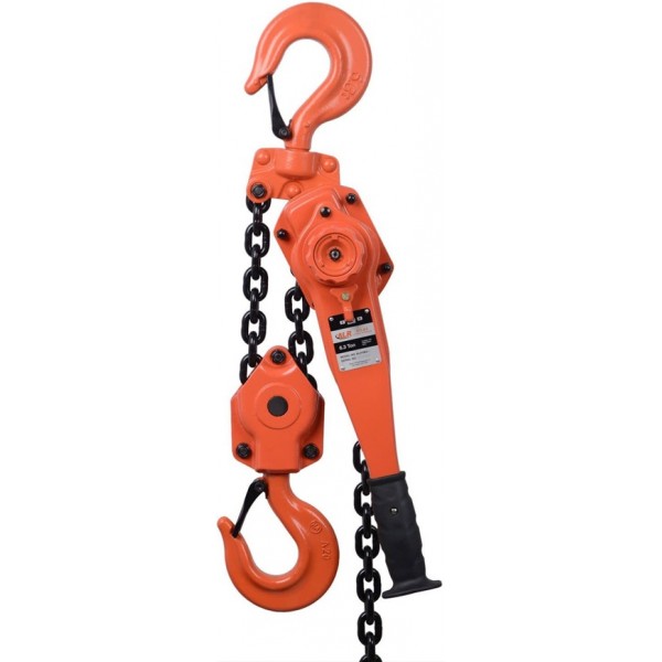 Atlas Lifting and Rigging ALH 6.3 Ton Lever Chain Hoist 20 Ft. Chain with Overload Protection