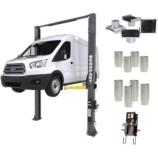Bendpak 10APX-181 Pro Series 10000 Lbs Two-Post Lift with Tall Adapters