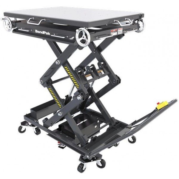 Bendpak EVS4500 4500 Lbs Full-Rise 12V Battery Mobile Scissor Lift Table