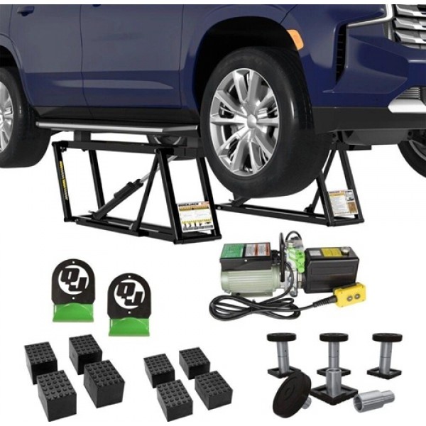 QuickJack 8000TL 8000 Lbs 110V Standard Frame Portable Car Lift Package
