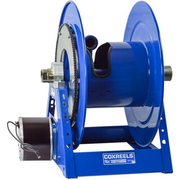 Coxreels 12V DC 1/3HP Motorized Hose Reel 1-1/2in x 100' No Hose