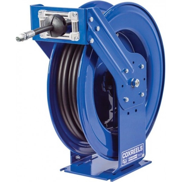 Coxreels Hose Reel Supreme Duty Spring Rewind for Air/Water/Oil 3/4in ID 50' 1500 PSI