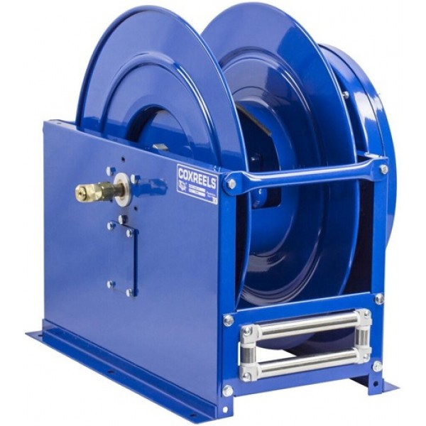 Coxreels Spring Driven Dual Hose Reel 1/2in x 50' 300PSI No Hose