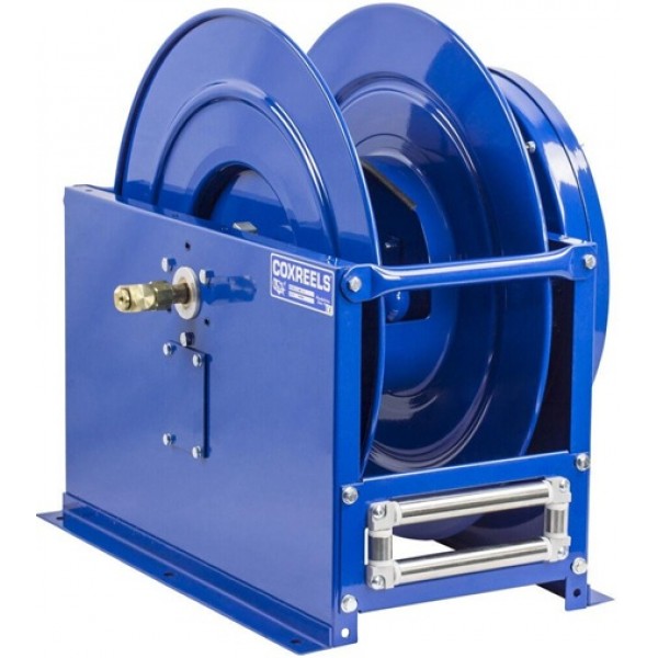 Coxreels Spring Driven Dual Hose Reel 3/8in x 100' 2500PSI No Hose