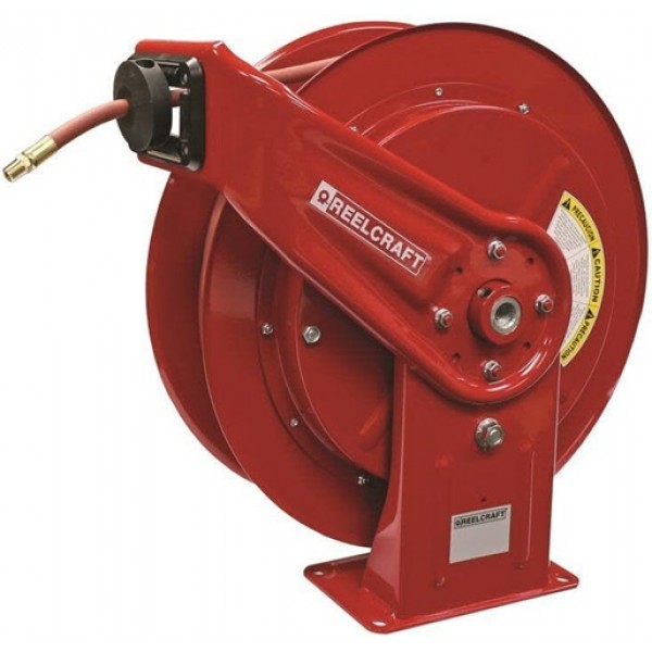 Reelcraft Hose Reel with Hose Steel Series HD70000 1/2in x 75'