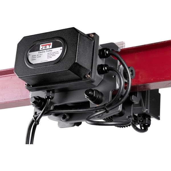 JET MT100 1 Ton Electric 2 Speed Trolley 3 Phase