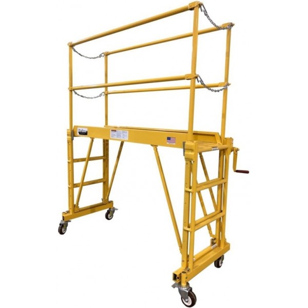 Paragon Pro Tele-tower Adjustable Work Platform Model 1101-610 Material & Handling, Scaffolding image