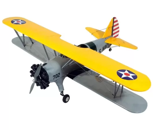 DW Hobby PT-17 Stearman ARF Electric Biplane Airplane Combo Kit (1400mm)