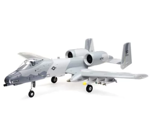 E-flite A-10 Thunderbolt II Twin 64mm EDF BNF Basic Electric Jet Airplane (1149mm) w/AS3X & SAFE Select