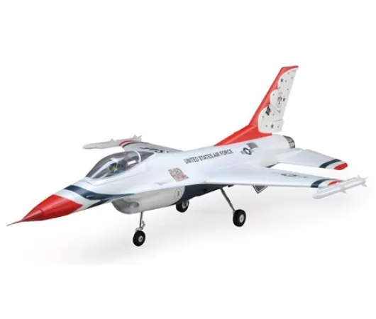 E-flite F-16 Thunderbirds EDF BNF Basic Jet Airplane w/AS3X & SAFE Technology