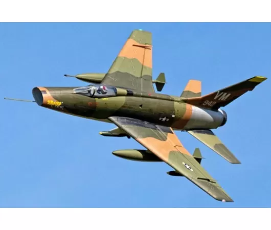Flex Innovations F-100D Super Sabre EDF PNP Jet Airplane (Green) (1162mm)