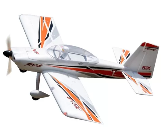 Flex Innovations RV-8 10E Electric PNP Airplane (Night Orange)