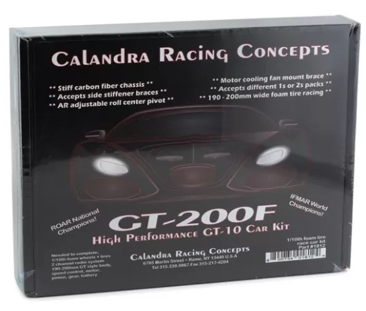 CRC 200F WGT-F 1/10 Pan Car Competition Kit (Foam Tires)