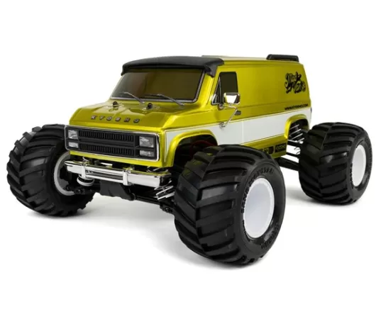 Kyosho Fazer Mk2 Mad Van VE 1/10 4WD Readyset Brushless Monster Truck (Yellow) w/2.4GHz Radio