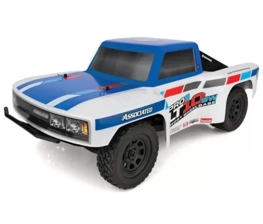 Team Associated Pro2 LT10SW 1/10 RTR 2WD Brushless Short Course Truck Combo (Blue/White) w/2.4GHz Radio, Battery & Charger