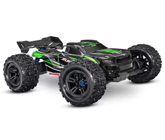 Traxxas Sledge RTR 6S 4WD Electric Monster Truck (Green) w/VXL-6s ESC & TQi 2.4GHz Radio