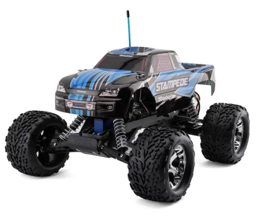 Traxxas Stampede 1/10 RTR Monster Truck (Blue) w/XL-5 ESC, TQ 2.4GHz Radio, Battery & USB-C Charger