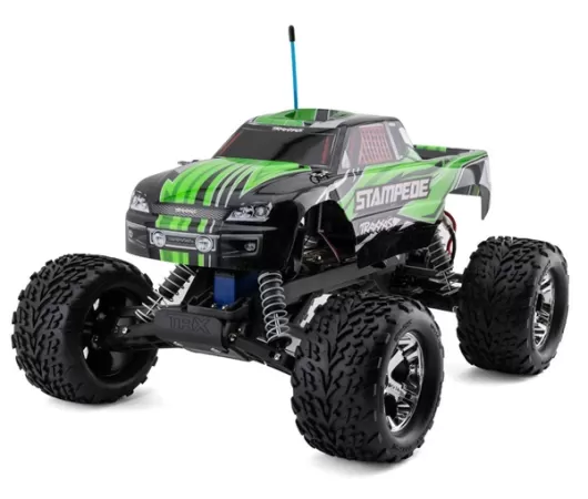 Traxxas Stampede 1/10 RTR Monster Truck (Green) w/XL-5 ESC, TQ 2.4GHz Radio, Battery & USB-C Charger
