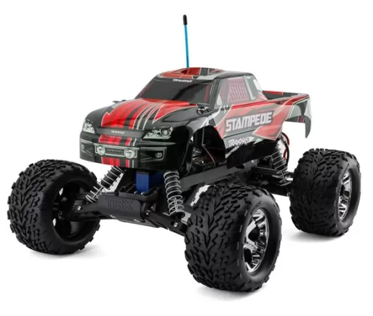 Traxxas Stampede 1/10 RTR Monster Truck (Red) w/XL-5 ESC, TQ 2.4GHz Radio, Battery & USB-C Charger