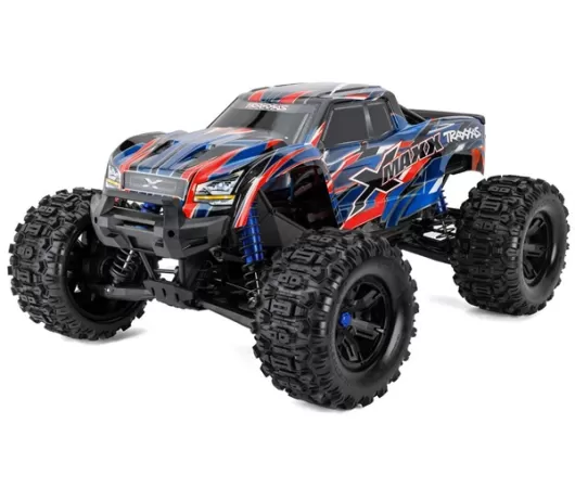 Traxxas X-Maxx 8S 4WD Brushless RTR Monster Truck (Blue) w/2.4GHz TQi Radio, TSM & Belted Tires