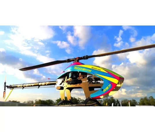 GooSky Legend RS7 Electric Helicopter Kit Combo w/Azure Blades