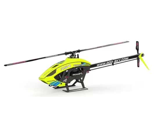 GooSky RS4 Legend Electric PNP Helicopter (Yellow) (Unassembled Kit, with Plug-N-Play Electronics)