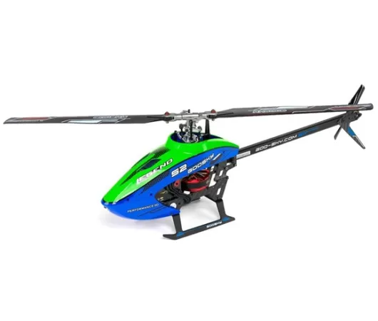 GooSky S2 RTF Micro Electric Helicopter (Blue/Green) w/Transmitter & Battery