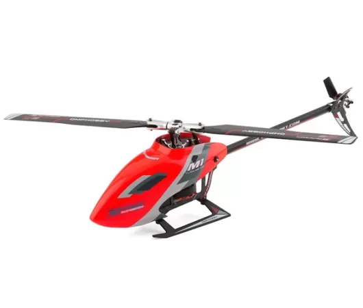 OMPHobby M1 EVO BNF Electric Helicopter (OFS) (Red)