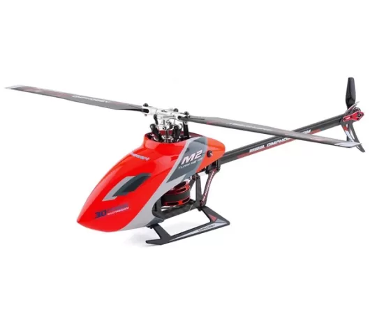 OMPHobby M2 EVO BNF Electric Helicopter (Red)