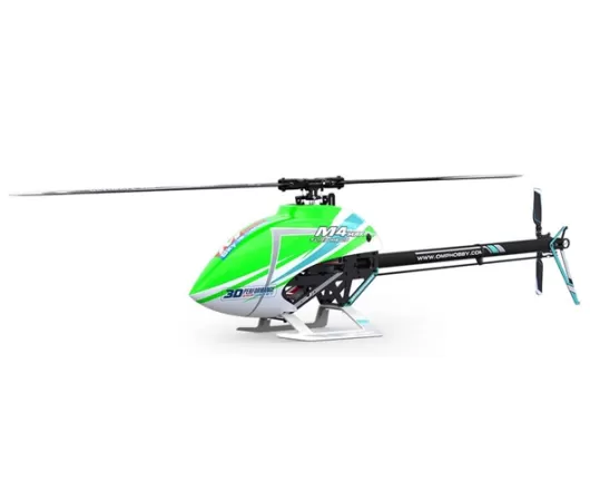 OMPHobby M4 Max 380 Electric Helicopter Kit (Green) w/Blades & Motor