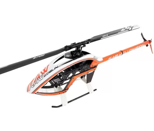 SAB Goblin Raw 700 Electric Helicopter Kit (Orange/White) w/Main & Tail Blades