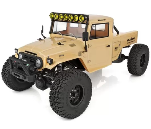 Element RC Enduro Zuul Trail Truck 4x4 RTR 1/10 Rock Crawler Combo (Tan) w/2.4GHz Radio, Battery & Charger