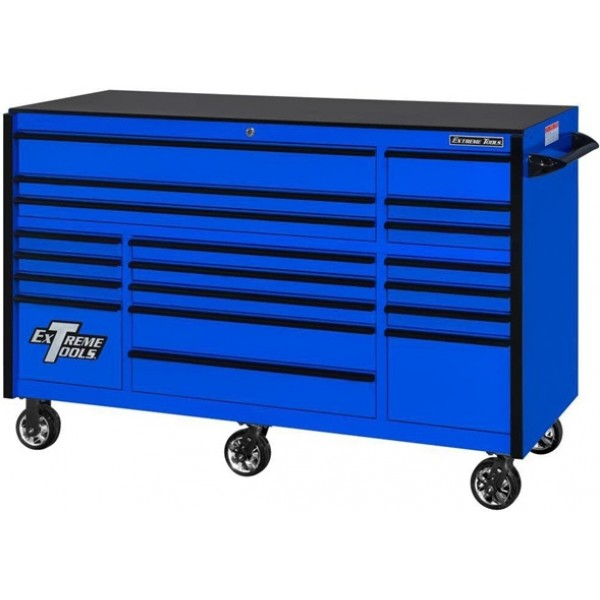 Extreme Tools RX Series Roller Cabinet 72in x 30in Blue