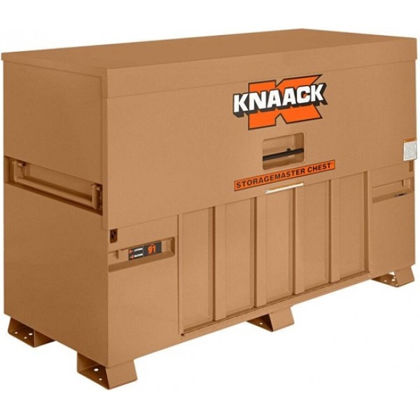 Knaack Model 91 57.5 Cu-Ft. Tan Steel Piano Box with Ramp and 2KL (Padlock)