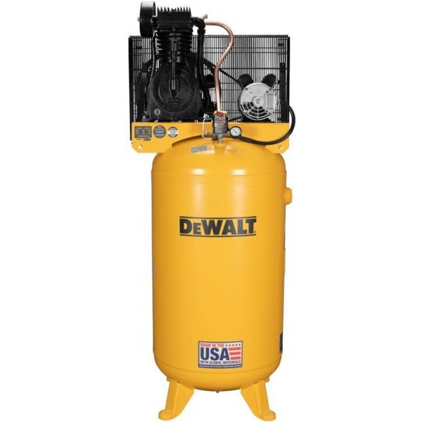 DEWALT 80 Gallon Vertical Two Stage 5.0HP 175 PSI Air Compressor