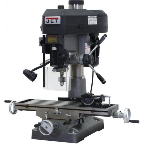 JET Mill/Drill with X-Axis Table Powerfeed