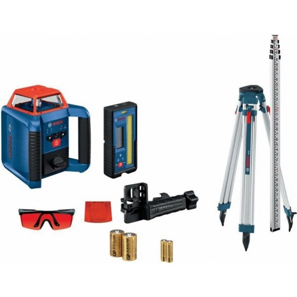 Bosch REVOLVE2000 Self-Leveling Horizontal Rotary Laser Kit