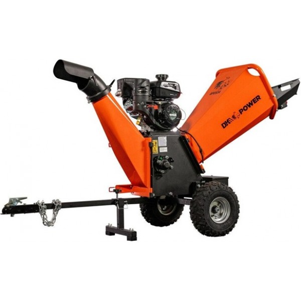 DK2 4in 280 cc 7HP Gasoline Powered Kinetic Drum Chipper image