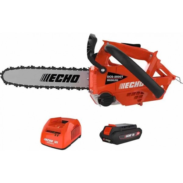 Echo 56V 12inch Chainsaw Bar & Chain 50.4V 2.5Ah Battery Powered Kit