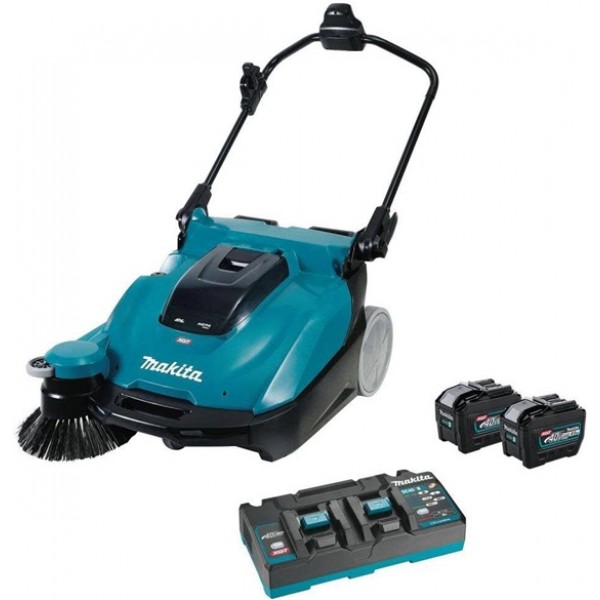 Makita 40V max XGT 25-1/2 Inch Cordless Vacuum Sweeper 8 Ah Kit