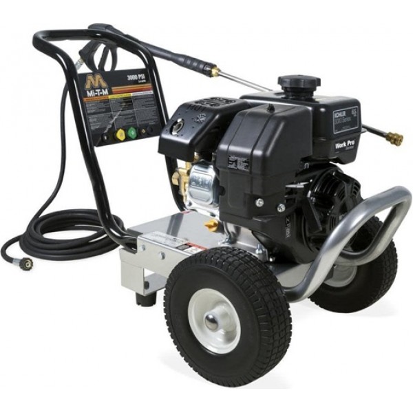 Mi T M Work Pro 3000 PSI 2.3 GPM Gas Powered Cold Water Pressure Washer with 3 Spray Tips image