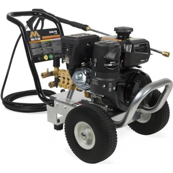 Mi T M Work Pro 3200 PSI 2.4 GPM Gas Powered Cold Water Pressure Washer with 3 Spray Tips image