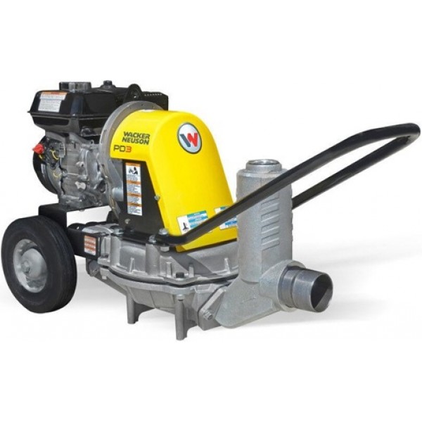 Wacker Neuson PDI3A 3 Inch 118 cc Honda Gasoline Engine Diaphragm Pump, 88 Gallons Per Minute