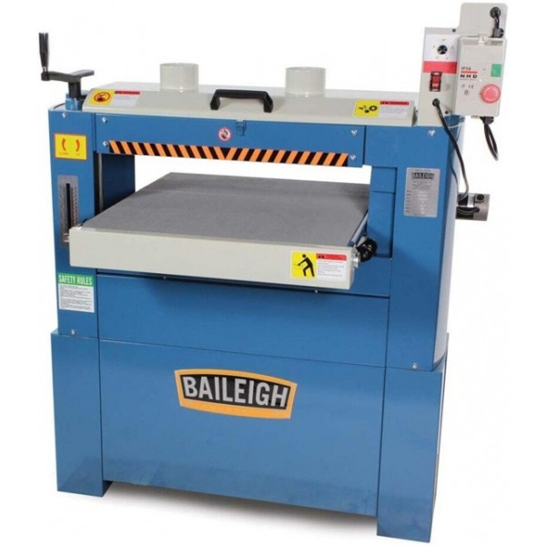 Baileigh SD-255 Dual Drum Sander 220V 1 Phase 3HP 25in x 5in