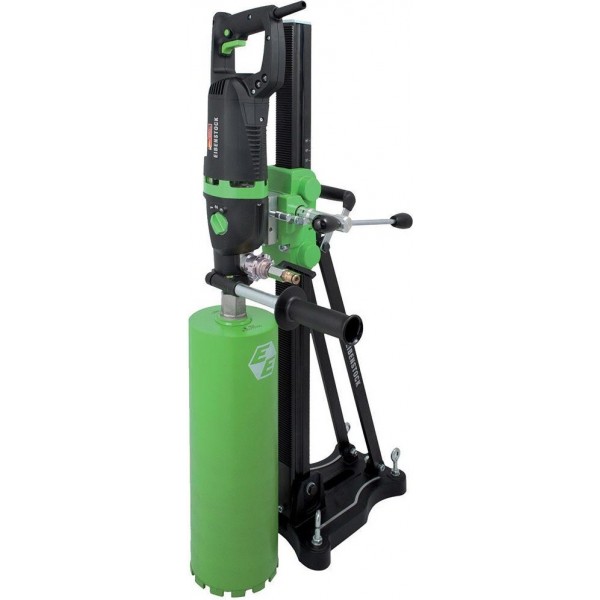 CS Unitec 120V 3-Speed Wet/Dry Hand Held Core Drill for Concrete with Anchor/Vacuum Stand