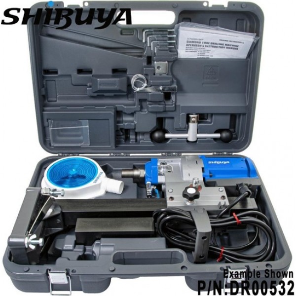 Diteq TS-165Pro Fixed Base Core Drill with Carrying Case