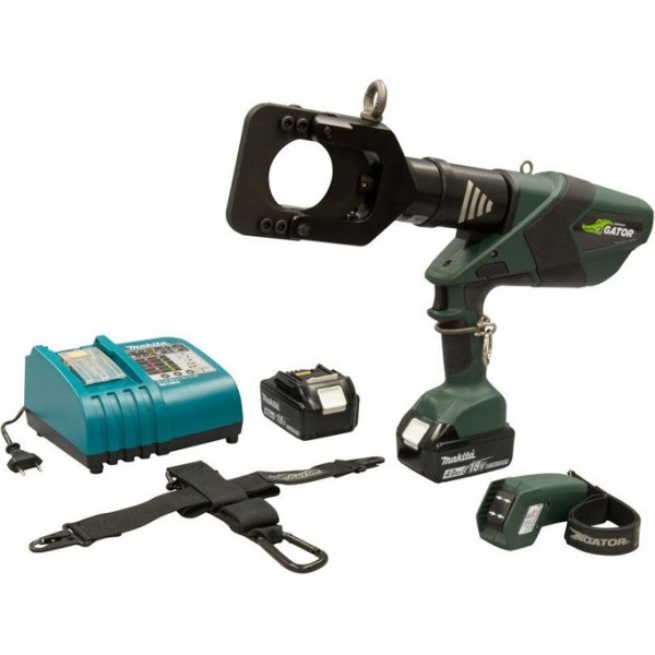 Greenlee 65mm Gator Remote Cable Cutter 230V Charger/Batteries