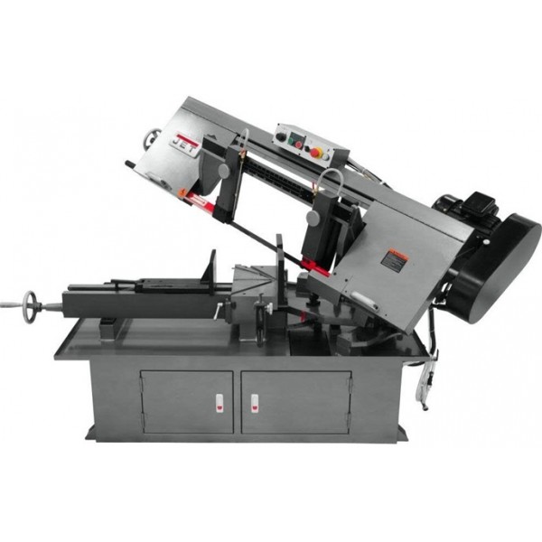 JET 10 In. x 18 In. Horizontal Dual Mitering Bandsaw 2 HP 230 V 1Ph