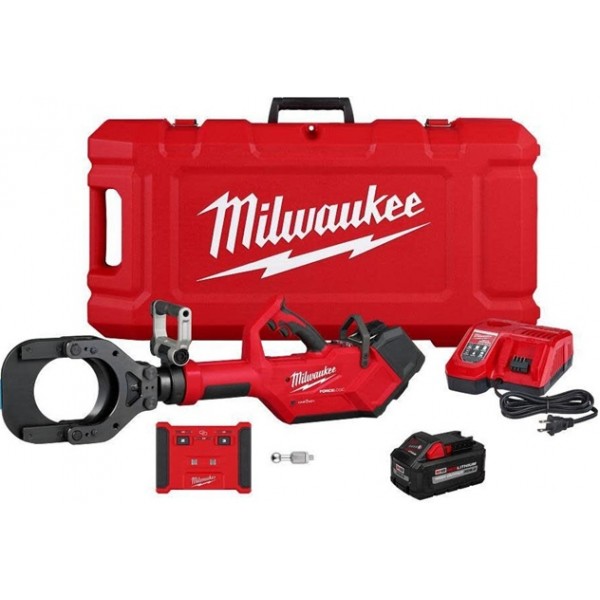 Milwaukee M18 FORCE LOGIC 5 Inch Underground Cable Cutter with Wireless Remote