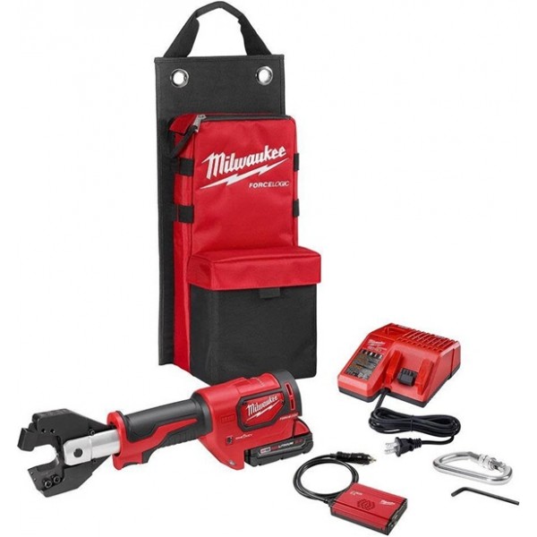 Milwaukee M18 Force Logic Cable Cutter Kit with 477 ACSR Jaws